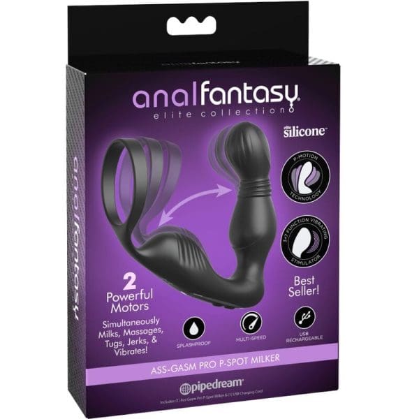 ANAL FANTASY ELITE COLLECTION - VIBRATING & RECHARGEABLE PROSTATE MASSAGER 4